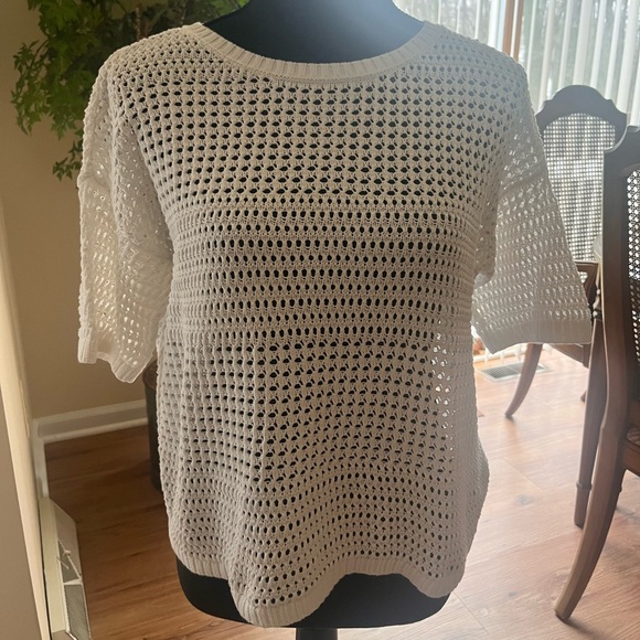 Armani Exchange Sweaters - Armani Exchange open weave summer sweater, size S
